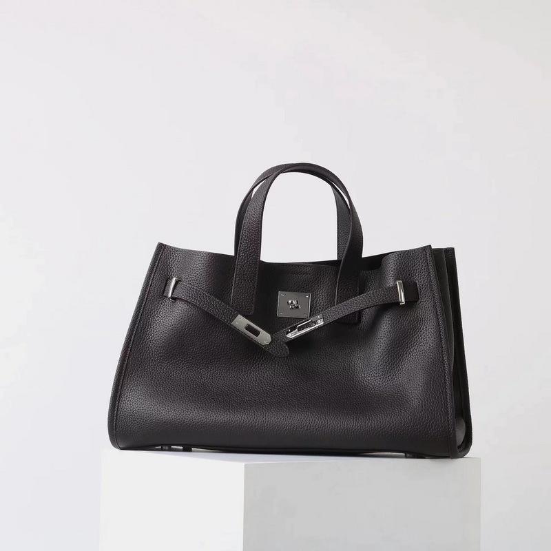 Bolsa Tote Casual Modificada de Couro Bovino de Primeira Camada (S12-52764)