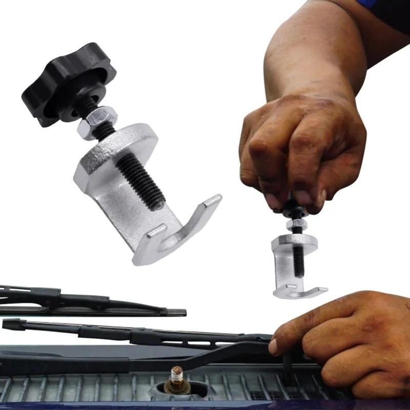 Universal Car Wiper Arm Removal Tool Stainless Steel Windshield Wiper Arm Puller Repair Dismantle Wrench with Adjustable Knob