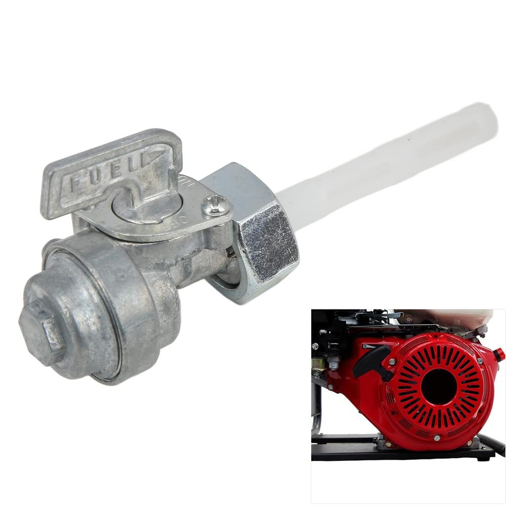 Fuel Cock, Corrosion Resistant, Perfect Replacement, Easy Installation, Metal Material, Gas Tank, Fuel, Switch,