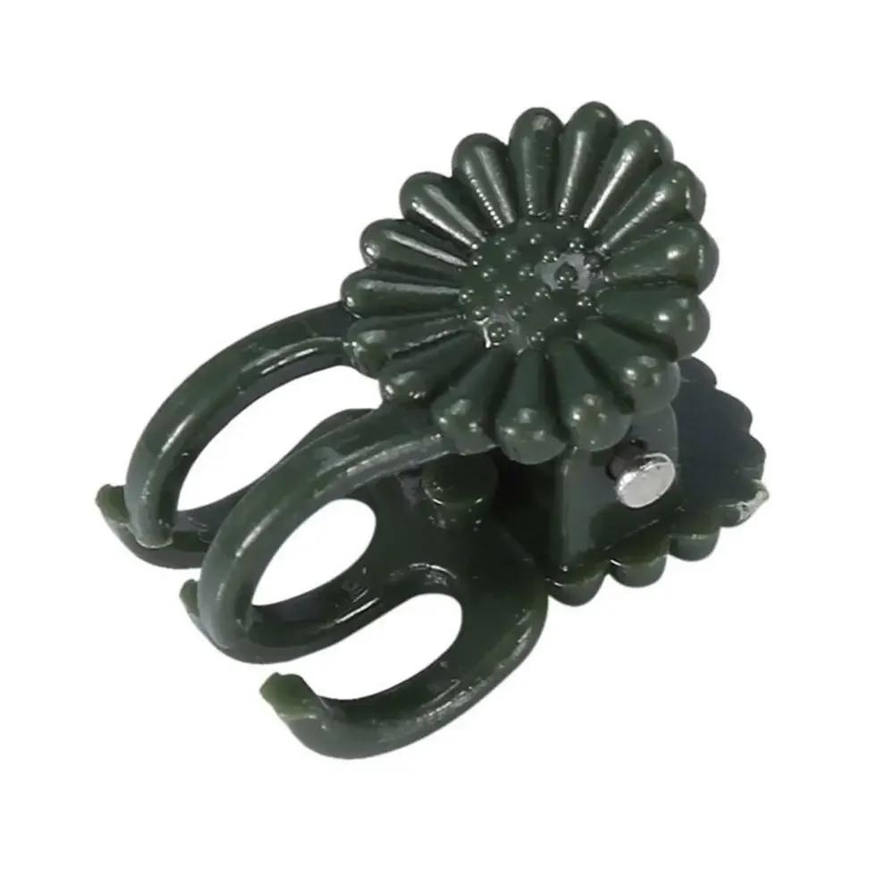 25/50 Stück Orchideen-Stängelklammern, Pflanzenstütze, Ranken-Kunststoffklammern, Blumen wachsen aufrecht, Zweigklemmung, Gartenpflanzen-Stützklammern