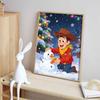 Disney Diamond Art Painting Kit Woody Snowman 5D Diamond Painting Dot Art Home Wall Decor