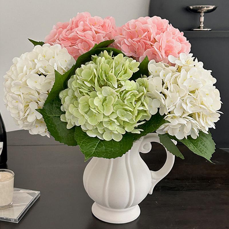 51cm DIY Elegant Bouquet Wedding Simulated Hydrangea Flower Home Decor Artificial Plant Scenery Artistic Multi-Color