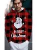 3D Digital Print Christmas Hoodie - Europe & America Style