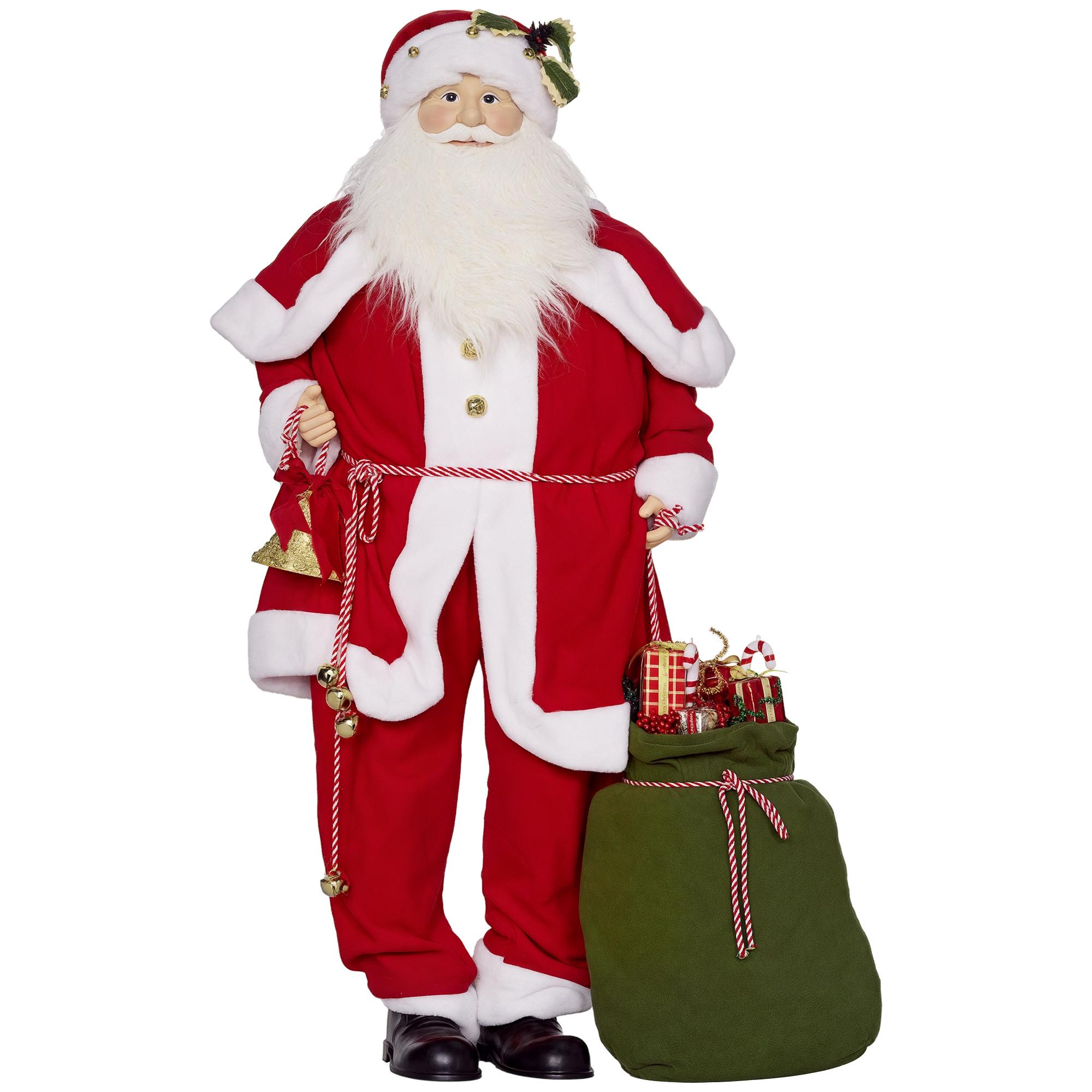 Santa Claus Figure, Movable, with Sound