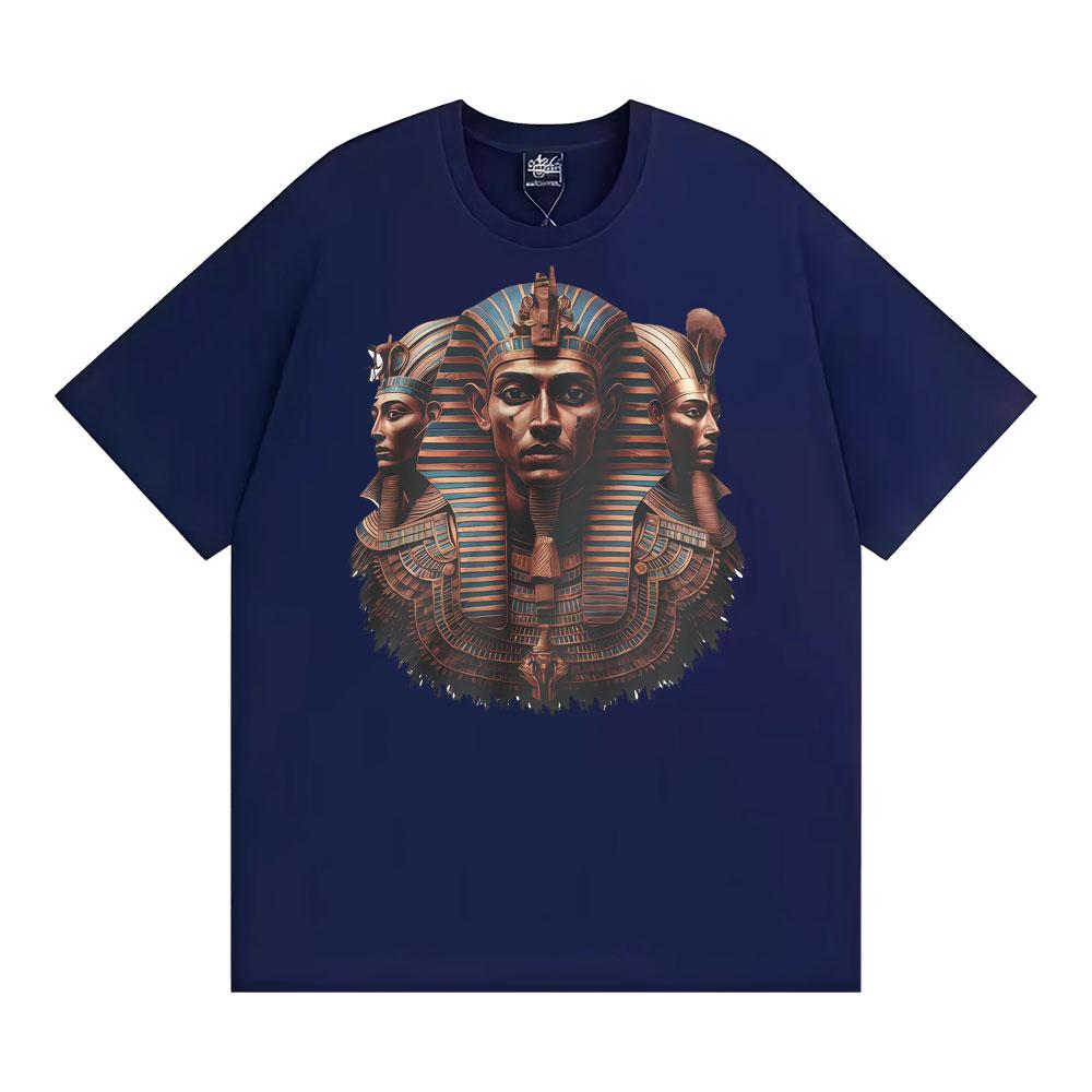 Egyptian Pharaoh Graphic Ancient Egypt Art Meme Tee Shirt Men Women Harajuku Vintage Fashion Humor Tshirts Short Sleeve T Shirt
