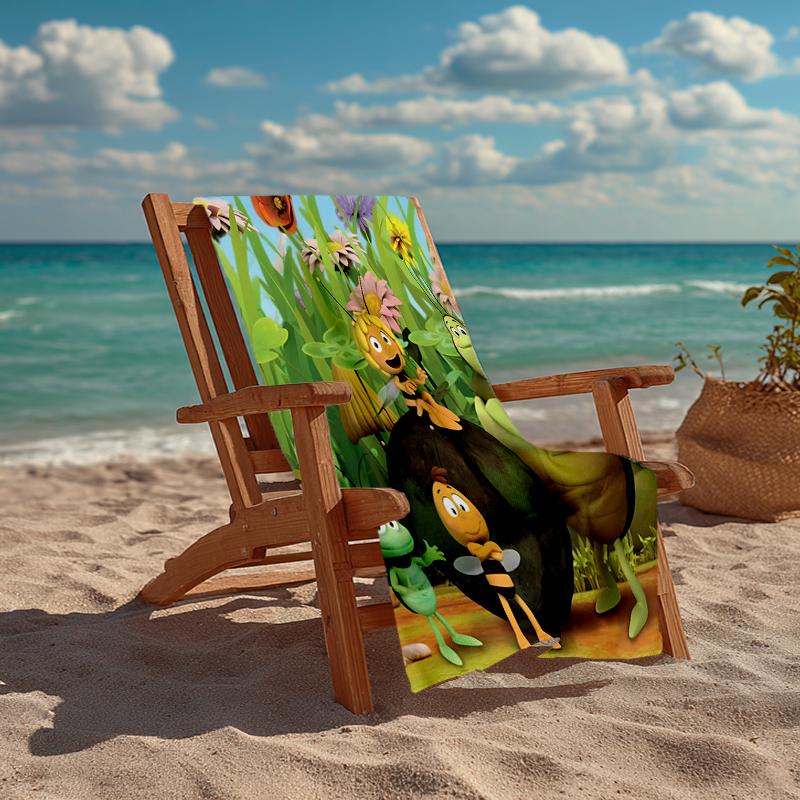 Ultra-Soft Beach Towel with jonalu Theme,Ideal for Pool - Camping, Diving - Perfect Travel Essential, Vibrant Beach Towel.