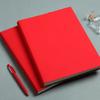 PU Cover A4 Thick Notebook Line/Blank A4 Office Notebook Large Notebook  Office Meeting