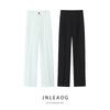 Jnleaog Autumn New Women's Clothing Fashion Style Stylish Fashion All-Matching Casual High-Waisted Trousers 2761048