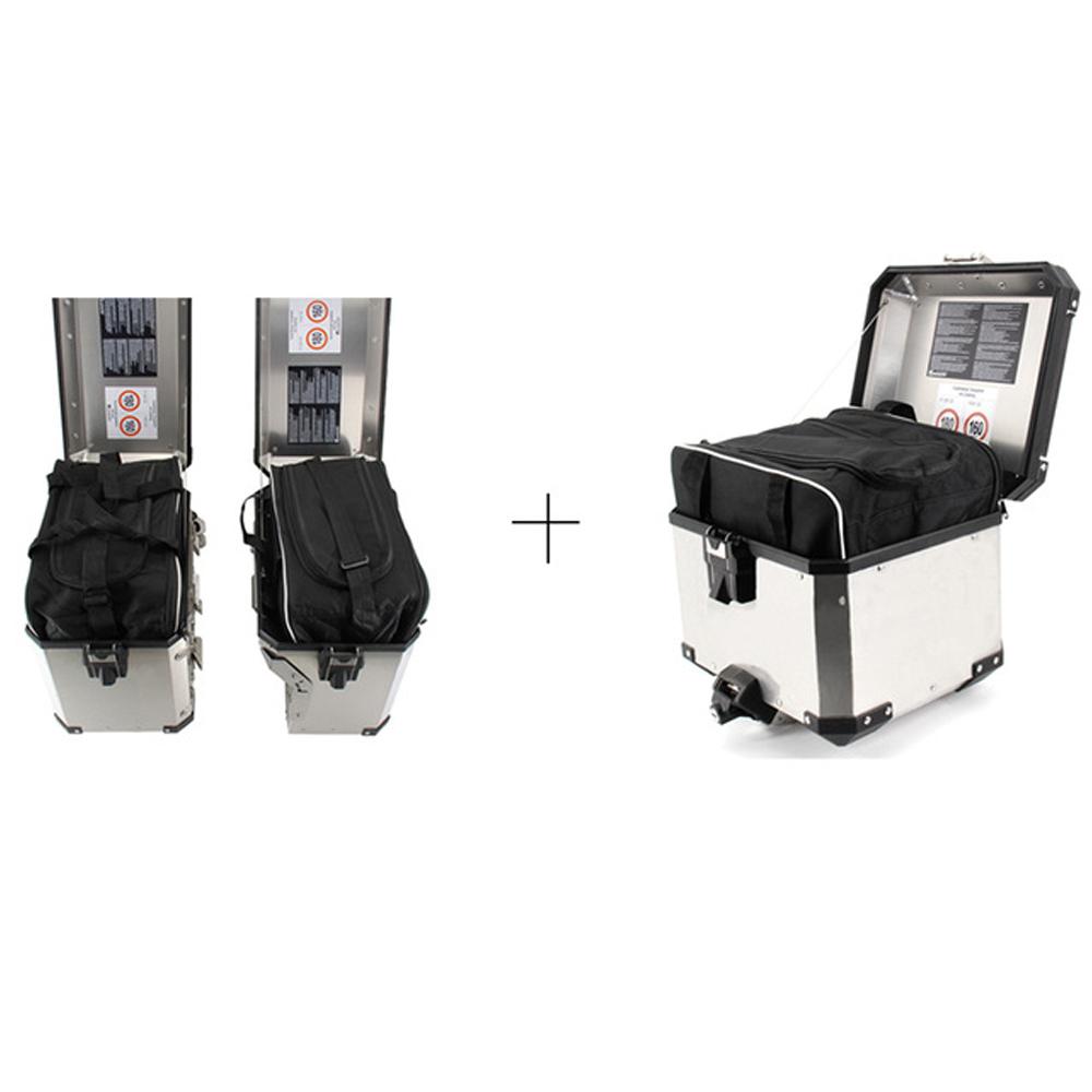 Motorcycle Luggage Bags FOR BMW R1200GS ADV F800GS R1250GS R 1200 GS LC ADV adventure Black Inner Bags 2013-2020