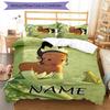 3pcs Princess5 Cover Set - Personalized Name, HD Printed Bedding with 1 Cover and 2 Pillowcases - Perfect for Home Decor, Easy Care