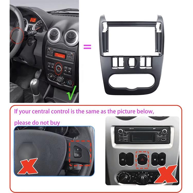 Lada Largus GPS Navigation Android HD Smart Control with Reverse Camera & CarPlay