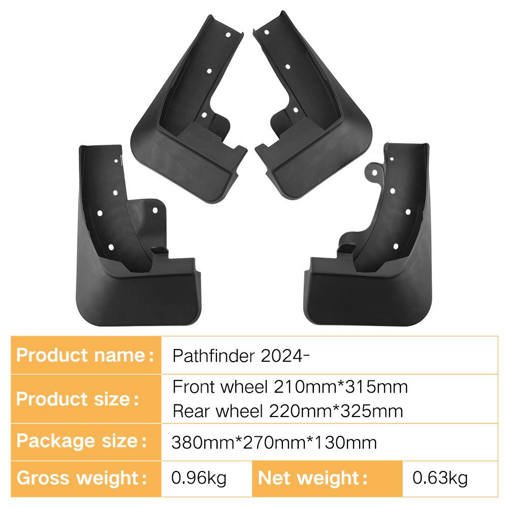 Suitable for Nissan Land Exploration Pathfinder 2024 Fender Car Soft Fender Modification