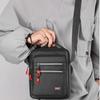 Single Shoulder Men Crossbody Bag Solid Color Business Messenger Bag Nylon Shoulder Bag Outdoor