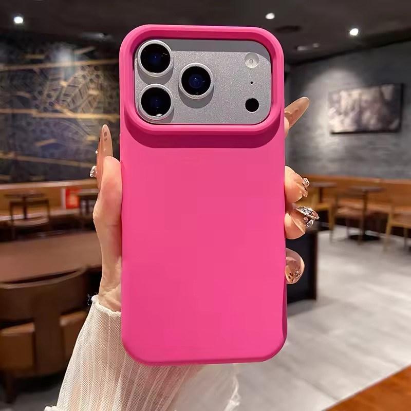 Luxus Flüssigsilikon Handyhülle für Apple iPhone 17 Air 16E 15 14 Plus 13 12 Mini 11Pro Max XR XS 7/8 SE XSmax Stoßfeste Schutz-Rückseite