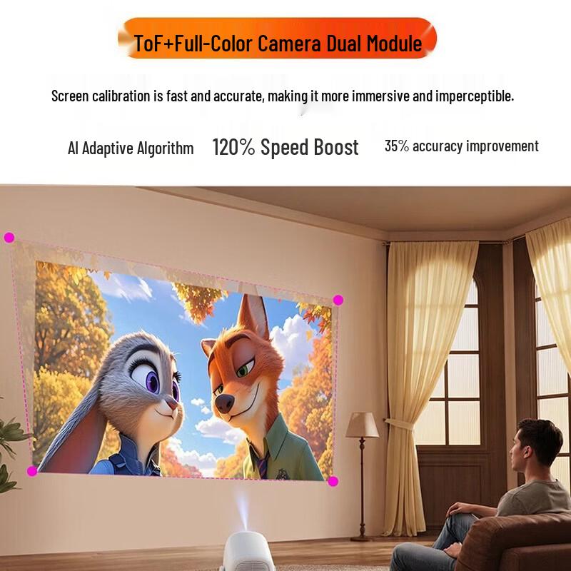 Big Orange C3 Pro 1080P Portable Smart Projector (CN version)