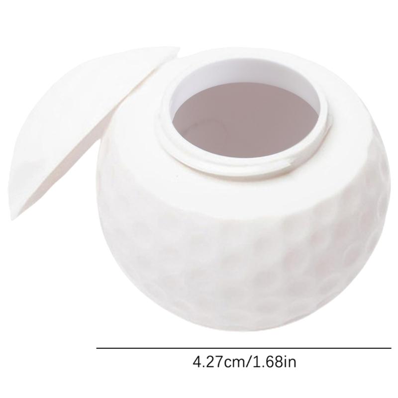 1/3Pcs Golf Balls Shape Shot Glass With Lid Reusable Wine Cup Plastic Golf Shot Glasses Gift For Golf Enthusiasts