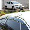For Honda Civic 9th 2012 2013 2014 2015 Car Body Styling Sticker Plastic Window Glass Wind Visor Rain/Sun Guard Vent Parts