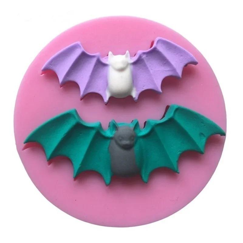 Halloween Silicone Cake Molds Pumpkin Owl Bat Bakeware Decorating DIY Soap Molds Spider Mold Chocolate Molds