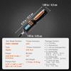 Digital Torque Screwdriver, 1/4" Drive Screwdriver Torque Wrench, Electrician Torque Screwdriver with LCD, 2.65-70.67 In-lbs Torque Range, 0.01 N.m