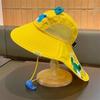 UV Protection Children Beach Hat Breathable Mesh Boys Sunshade Shawl Cap  Summer
