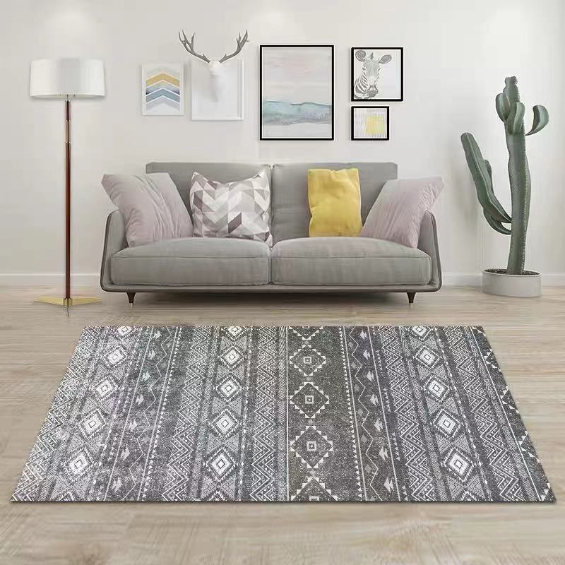 Living Room Carpet Coffee Table Carpet Bohemian Nordic Style Bedroom Bedside Mat Entrance Door Mat