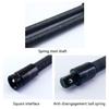 Precisions 1/2" Drive Flexible Extension Bar Universal Joint Extension For Electric Wrench Mechanical Repairs