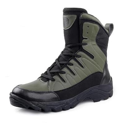 Bacca Bucci FLAME Original 7-Eye Moto Inspired Mild wasserdichte High-Top-Schneestiefeletten für Männer