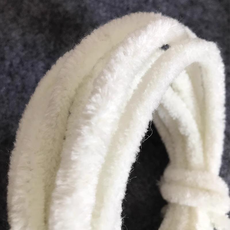 Chibi Maruko-chan Colorful 6mm Wool Chenille Stems for DIY Dragon Doll & Bouquet Crafting