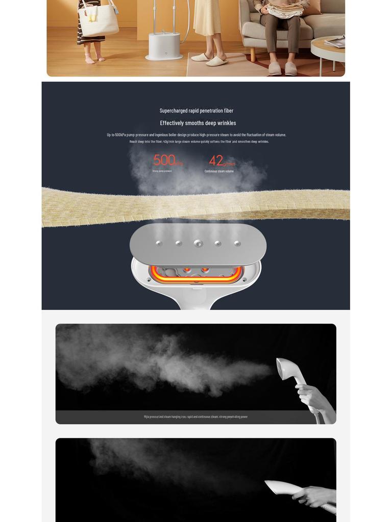Xiaomi Mijia Supercharged Handheld Steam Iron