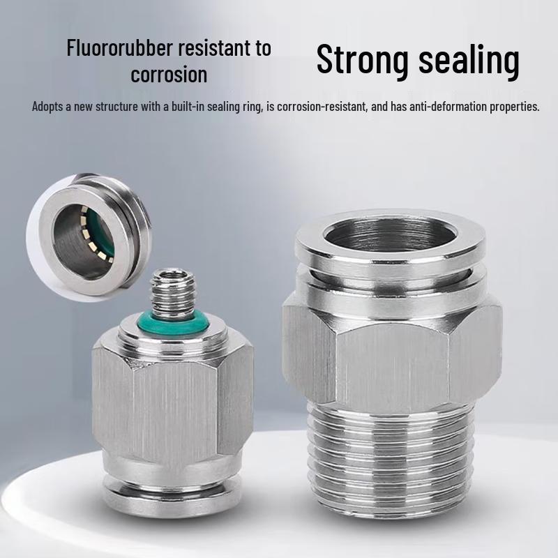 Jiaerling Stainless Steel Pneumatic Quick Connector