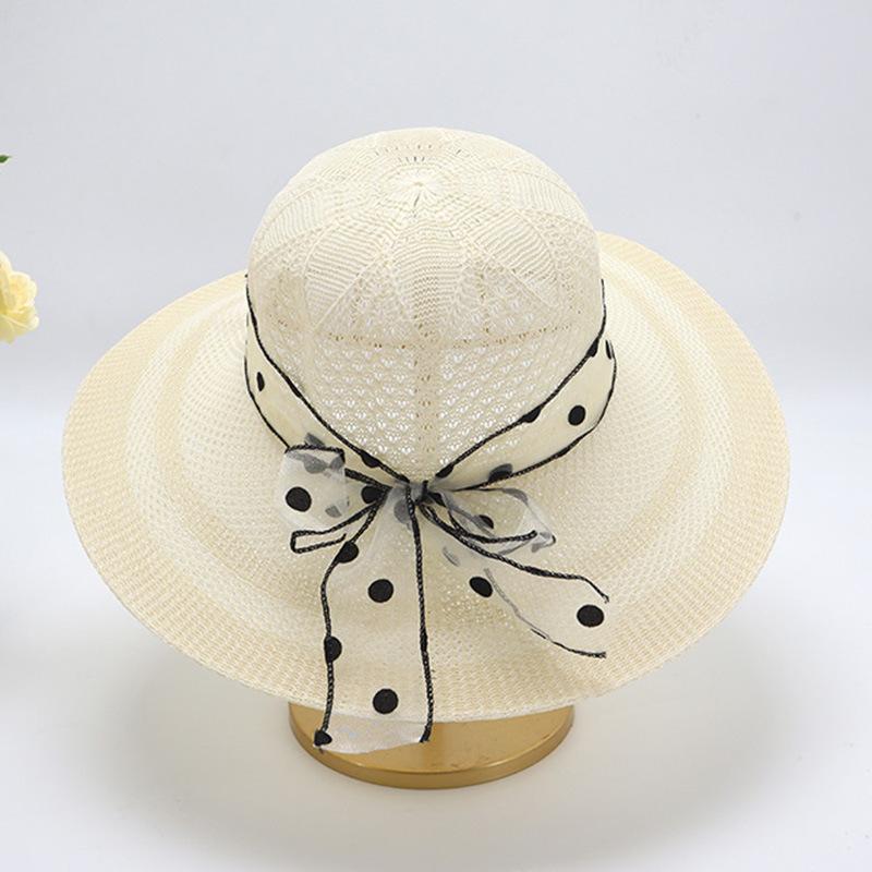 Women's Straw Hat with Large Brim, Summer Shading, Sweet and Versatile Cool Hat, Seaside Beach Hat, Sunscreen Hat, Women's Model