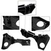 Pair Left Right Front Bumper Bracket Beam Mount Support for Toyota Corolla (E12) Sedan / Estate 2002 2003 2004 2005 2006 2007