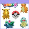 Conjunto de Idade Pokemon Balões Pikachu Banner Mais Para a Decoração da Festa de Aniversário do Seu Filho