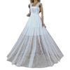 Tulle Overskirt Doll Gown Outfit for 30 cm Dolls, Formal Clothing Accessory for Costume Styling, Display, and Photos