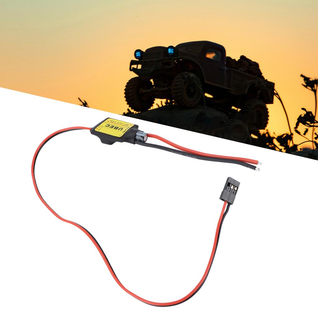 RC Airplane ESC 6A Stable Efficient Fast Speed Reduce Fever Protection Function RC Airplane Accessory 5.5V