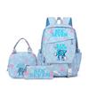 67 Stems Printed Peripheral Backpack For Primary And Secondary School Students Sixseven Schoolbags Three-Piece Set