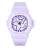Baby-G Analog Resin Strap Purple Dial Quartz BGA-10D-6A 100M Women's Watch