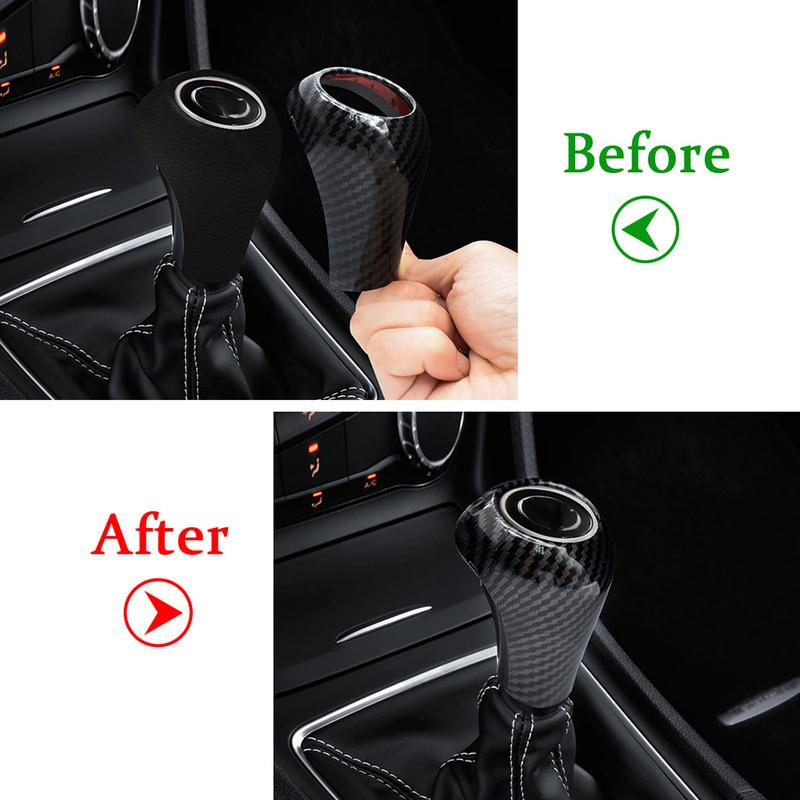 Car Gear Knob Shift Knob Cover Shell Case Protection Trim For Mercedes Benz A C E G GLK CLS Class W205 W210 W214 W169 W204 W211