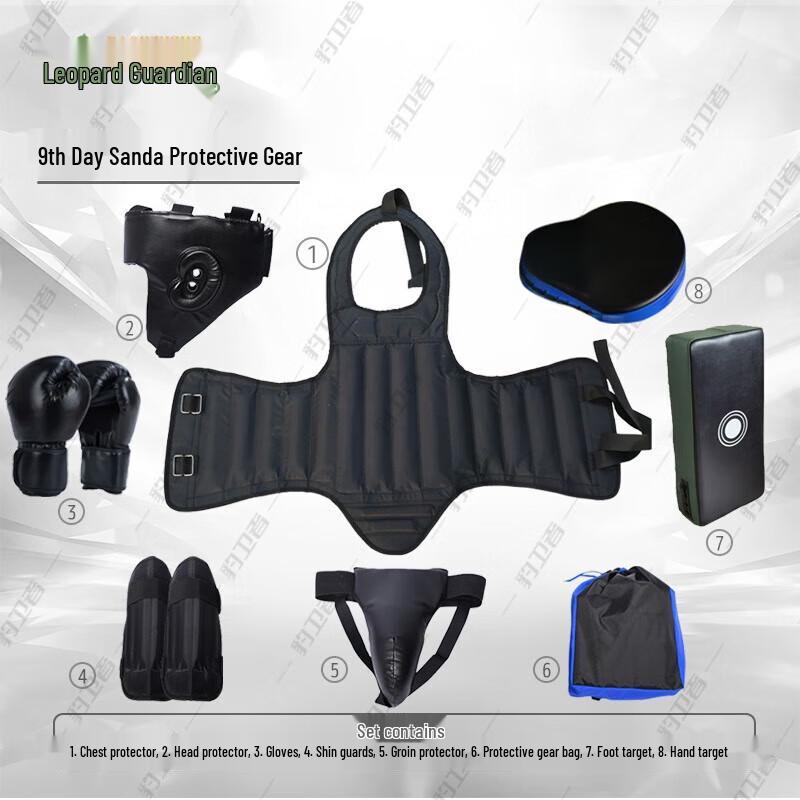 

Bao Weizhe Type 98 Sanda Boxing Protective Gear Set