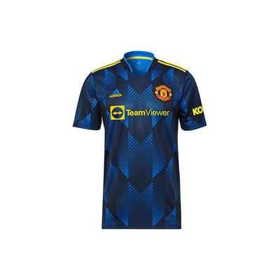 Manchester United Soccer Jerseys Men's Blue Moderate GM4616
