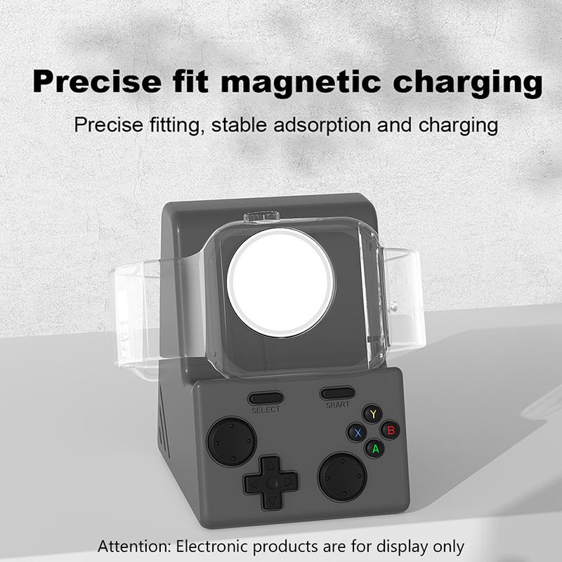 Ladegerätständer Silikon-Dock Ladestation Dockhalter Platzsparender Ladeständer Für Apple Watch Serie 10 46mm 49mm