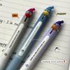 4Pcs Penguin Style Gel Pen 0.5mm Quick Dry Black Pen Creative Animal Style Writing Pen Office Supplies