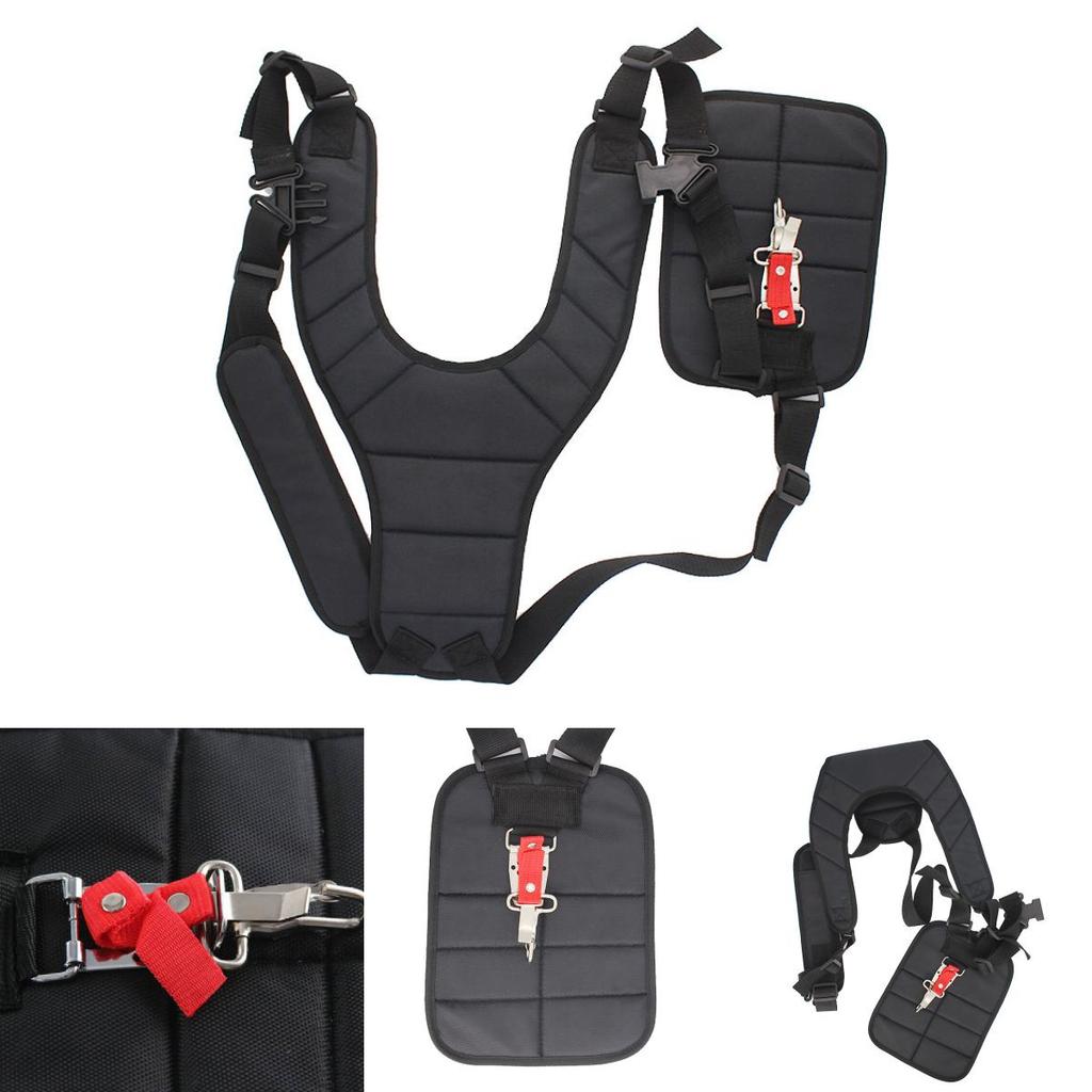Comfortable And Adjustable Double Shoulder Strap For Brush Cutters High-quality Buckled Harness