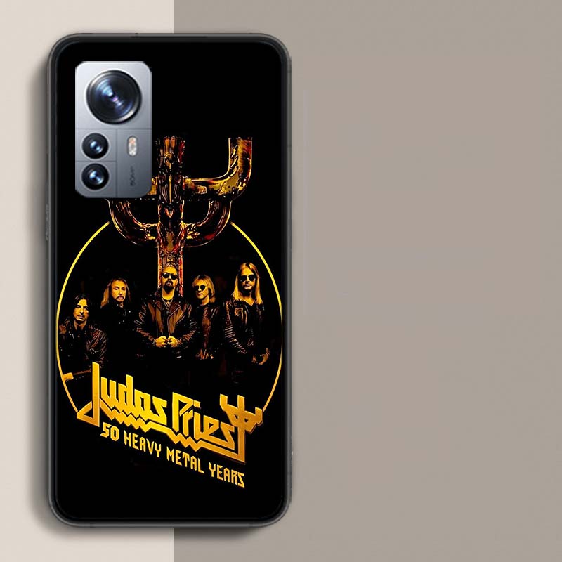 J-Judas P-Priest Band Phone Case For Redmi Note 15 Pro 5G 14 13 12 Pro Plus 11 11T 11E 11S 10 Pro 10S 9 9S Cover Cell Clear with