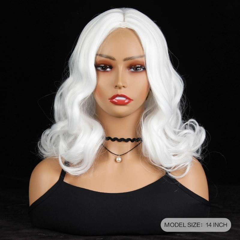 Santa Fancy Dress Costume Santa Clauses Wig and Beard Set for Cosplay Christmas