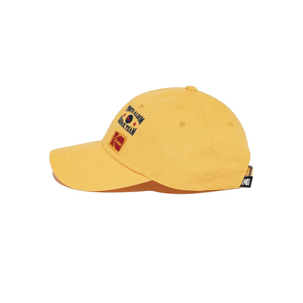 KODAK Embroid Collage Mix Ball Cap Yellow