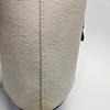 [Pre-Owned] Tb Exclusive Logo Drawstring Closure Leather And Cotton Blend Bucket Bag Mini - Very Good #1RMCGY8