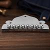 Metal Material Mandolin Tailpiece Silver Mandolin Bridge Replacement  For Mandolin Instrument