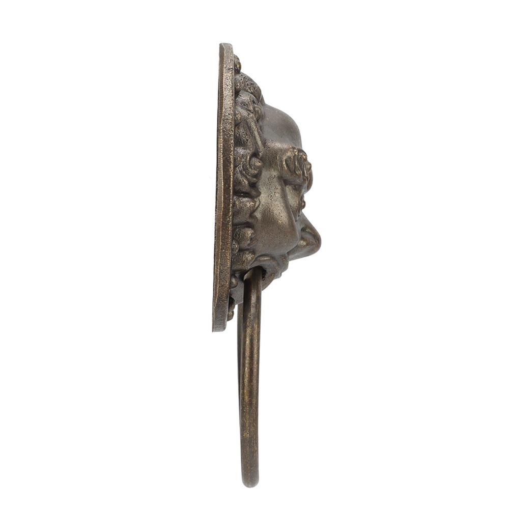 Brass Antique Door Knocker Bronze Pull Handle Cabinet handle Door Pull Rings  Home Furniture