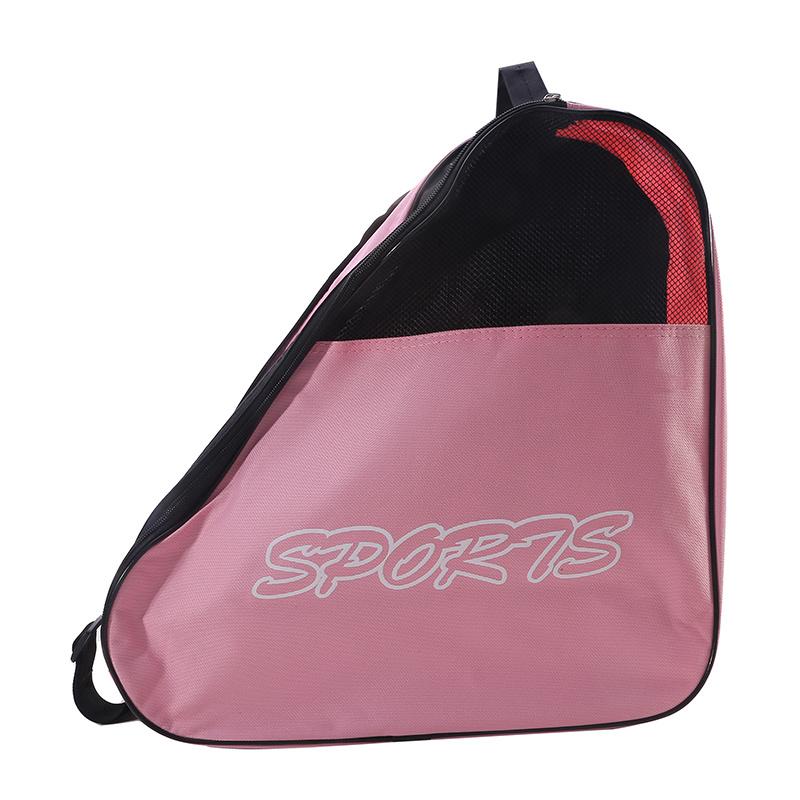 Half Net Roller Skating Bags Adult Children's Skating Shoes One Shoulder Backpack Roller Skating Large Capacity Storage Bag